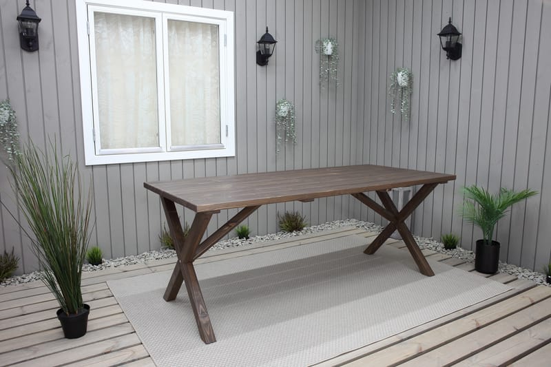 Scottsdale Spisebord 190 cm - Brun - Hagemøbler - Hagebord - Spisebord ute