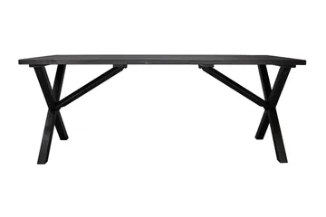 Scottsdale Spisebord 190 cm Svart - KWA - Hagemøbler - Hagebord - Spisebord ute