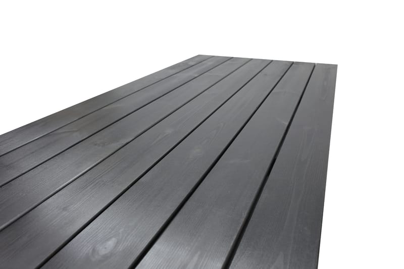 Scottsdale Spisebord 190 cm Svart - KWA - Hagemøbler - Hagebord - Spisebord ute