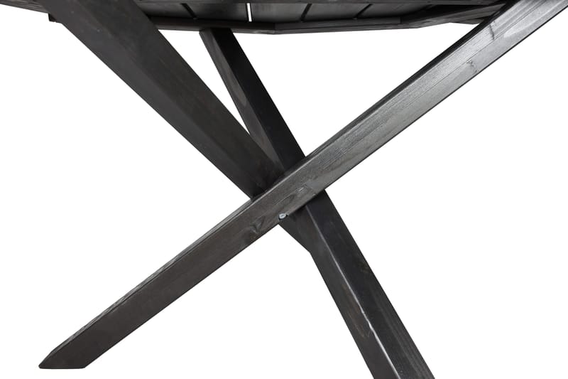 Scottsdale Spisebord Rundt 112 cm - Kaffesvart - Hagemøbler - Hagebord - Spisebord ute