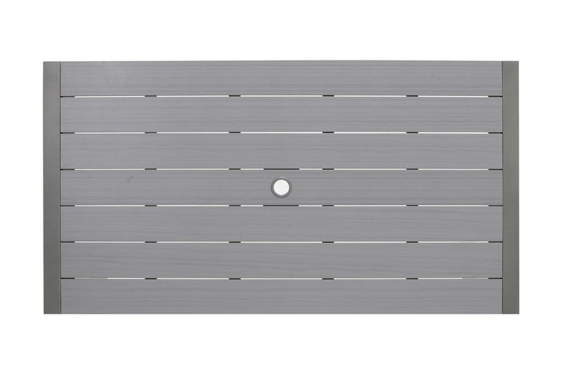 Solana Spisebord 160 cm - Grå - Hagemøbler - Hagebord - Spisebord ute