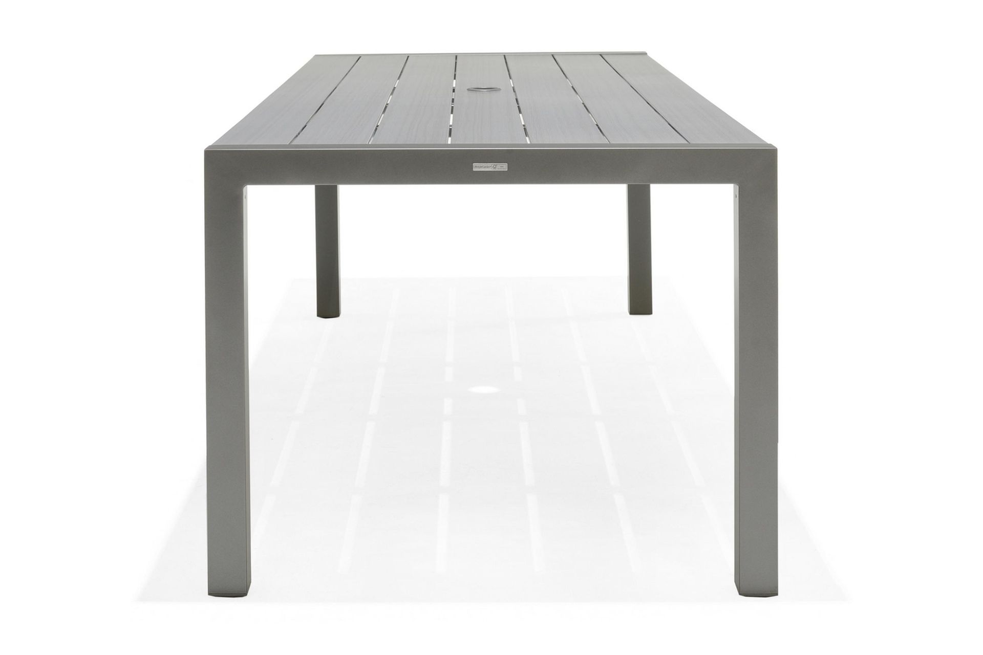 Solana Spisebord 201 cm - Grå - Hagemøbler - Hagebord - Spisebord ute