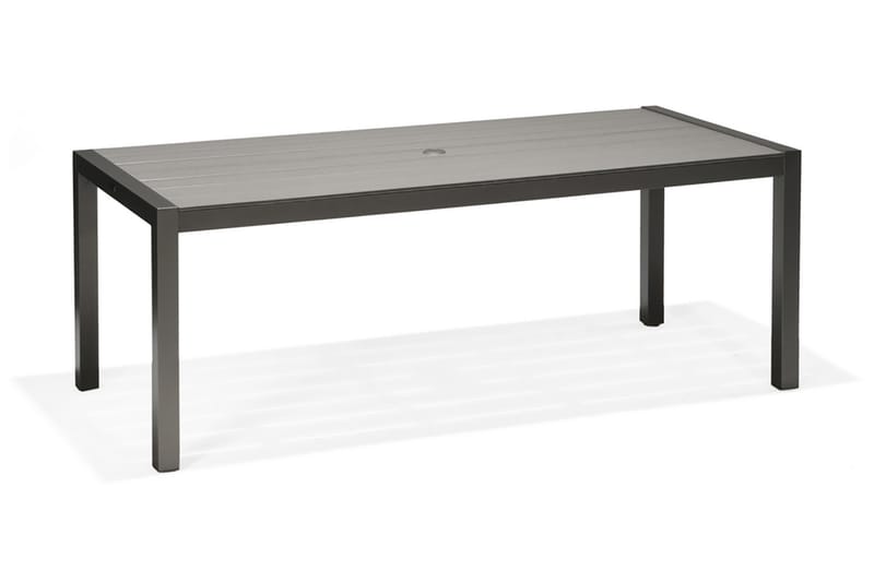 Solana Spisebord 201 cm - Grå - Hagemøbler - Hagebord - Spisebord ute