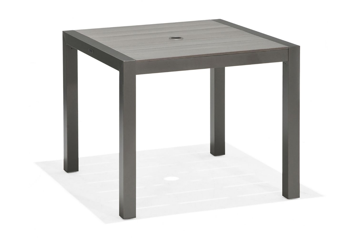 Solana Spisebord 88 cm - Grå - Hagemøbler - Hagebord - Spisebord ute