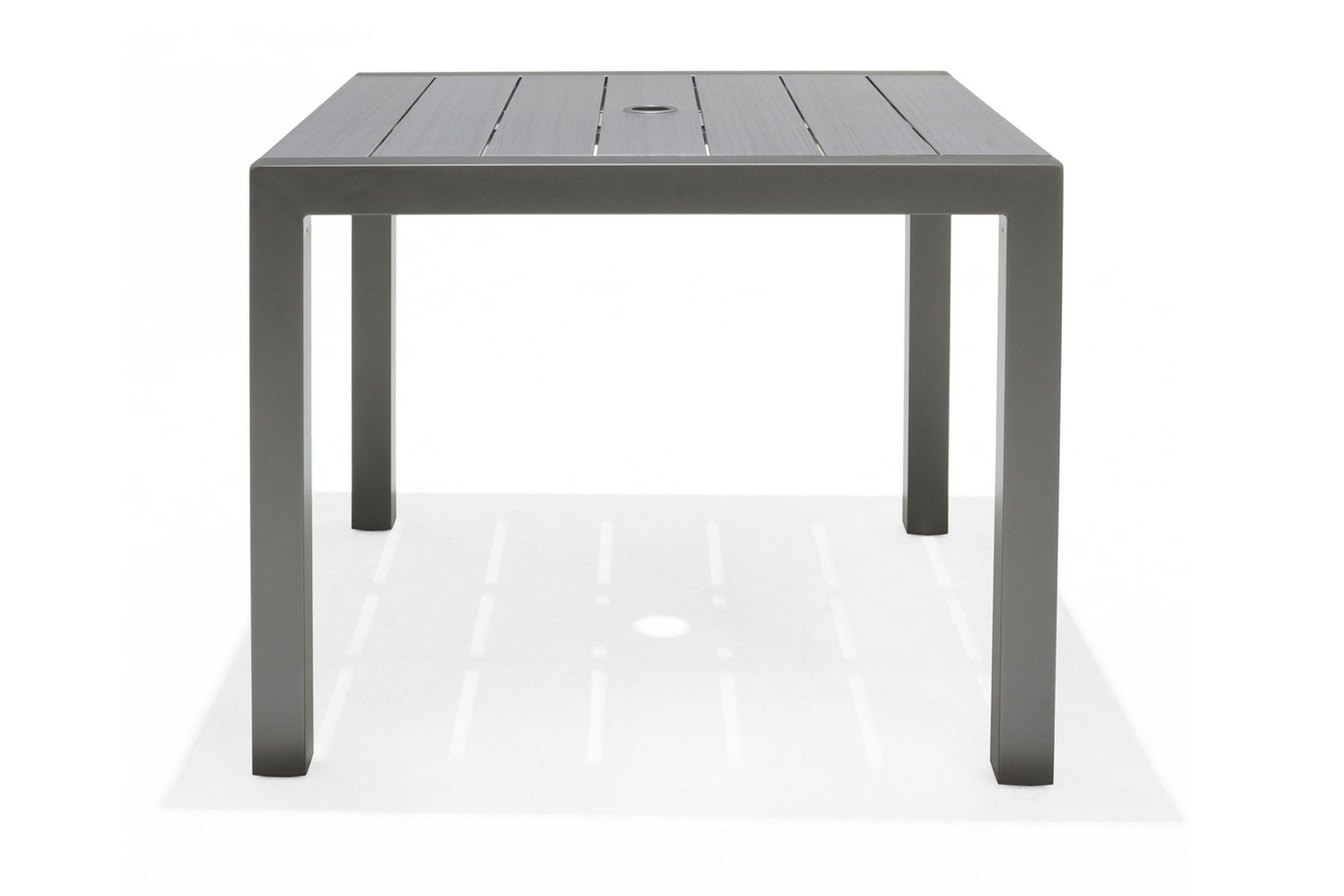 Solana Spisebord 88 cm - Grå - Hagemøbler - Hagebord - Spisebord ute