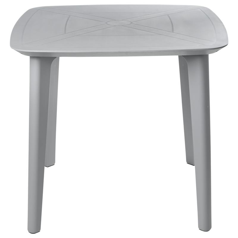 Spisebord utendørs Sorico 86 cm 86 cm - Grå - Hagemøbler - Hagebord - Spisebord ute