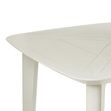 Spisebord utendørs Sorico 86x86 cm - Beige - Hagemøbler - Hagebord - Spisebord ute