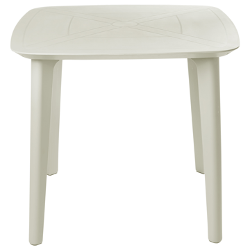 Spisebord utendørs Sorico 86x86 cm - Beige - Hagemøbler - Hagebord - Spisebord ute