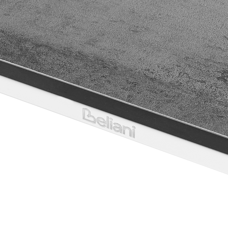 Spisebord utendørs Sovareto 90x180 cm steineffekt - Grå - Hagemøbler - Hagebord - Spisebord ute