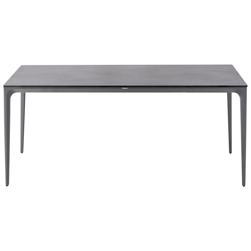 Spisebord utendørs Sovareto 90x180 cm steineffekt - Grå - Hagemøbler - Hagebord - Spisebord ute