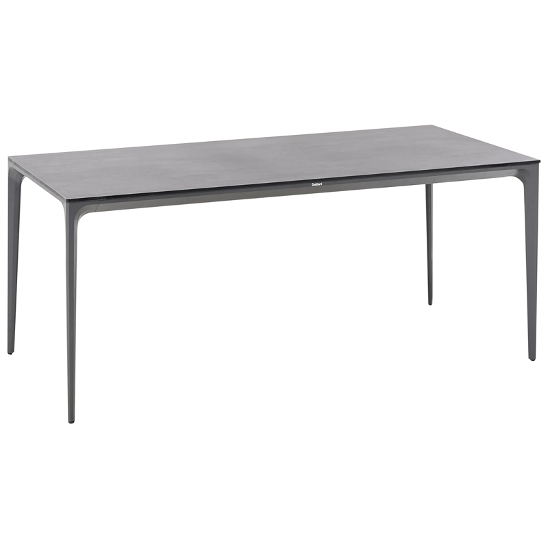 Spisebord utendørs Sovareto 90x180 cm steineffekt - Grå - Hagemøbler - Hagebord - Spisebord ute