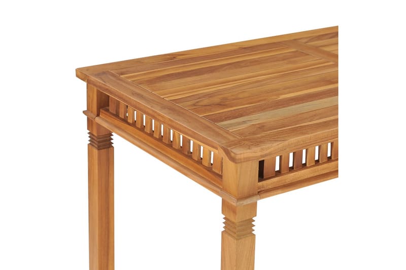 Spisebord til hage 120x65x80 cm heltre teak - Spisebord ute