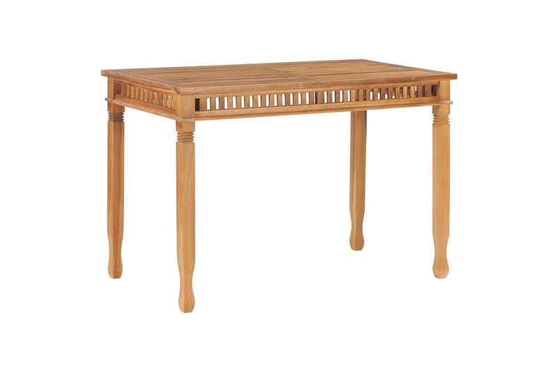 Spisebord til hage 120x65x80 cm heltre teak - Hagemøbler - Hagebord - Spisebord ute