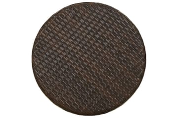 Tebord brun 45 cm polyrotting - Brun - Hagemøbler - Hagebord - Spisebord ute