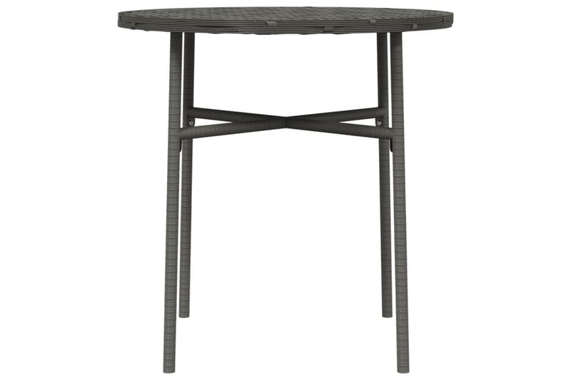 Tebord grå 45 cm polyrotting - Grå - Spisebord ute