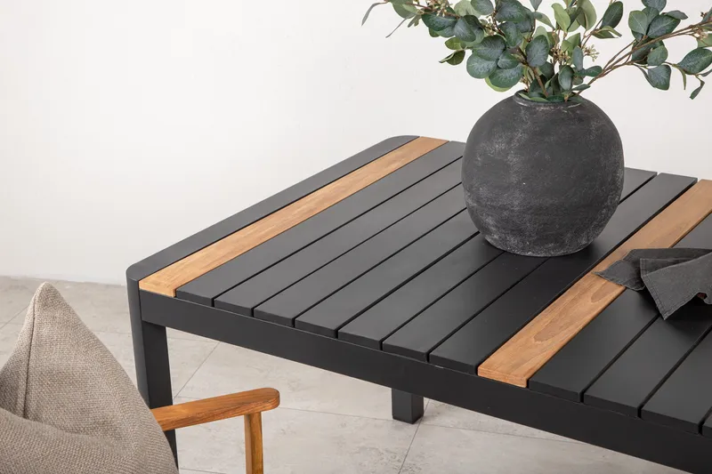 Togo Spisebord 150 cm - Beige - Hagemøbler - Hagebord - Spisebord ute