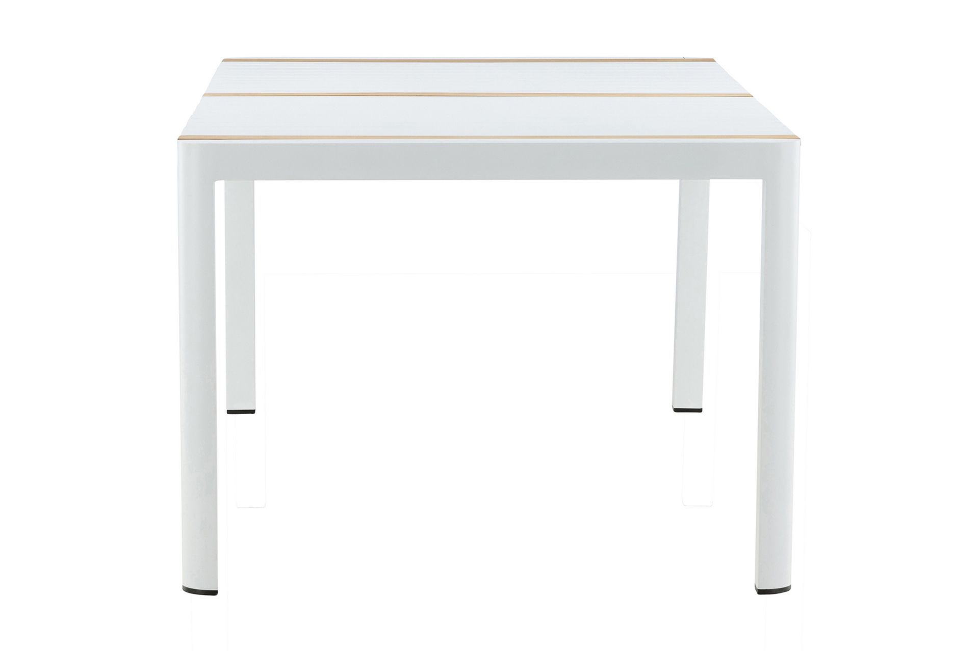 Togo Spisebord 200 cm - Hvit/grå - Hagemøbler - Hagebord - Spisebord ute