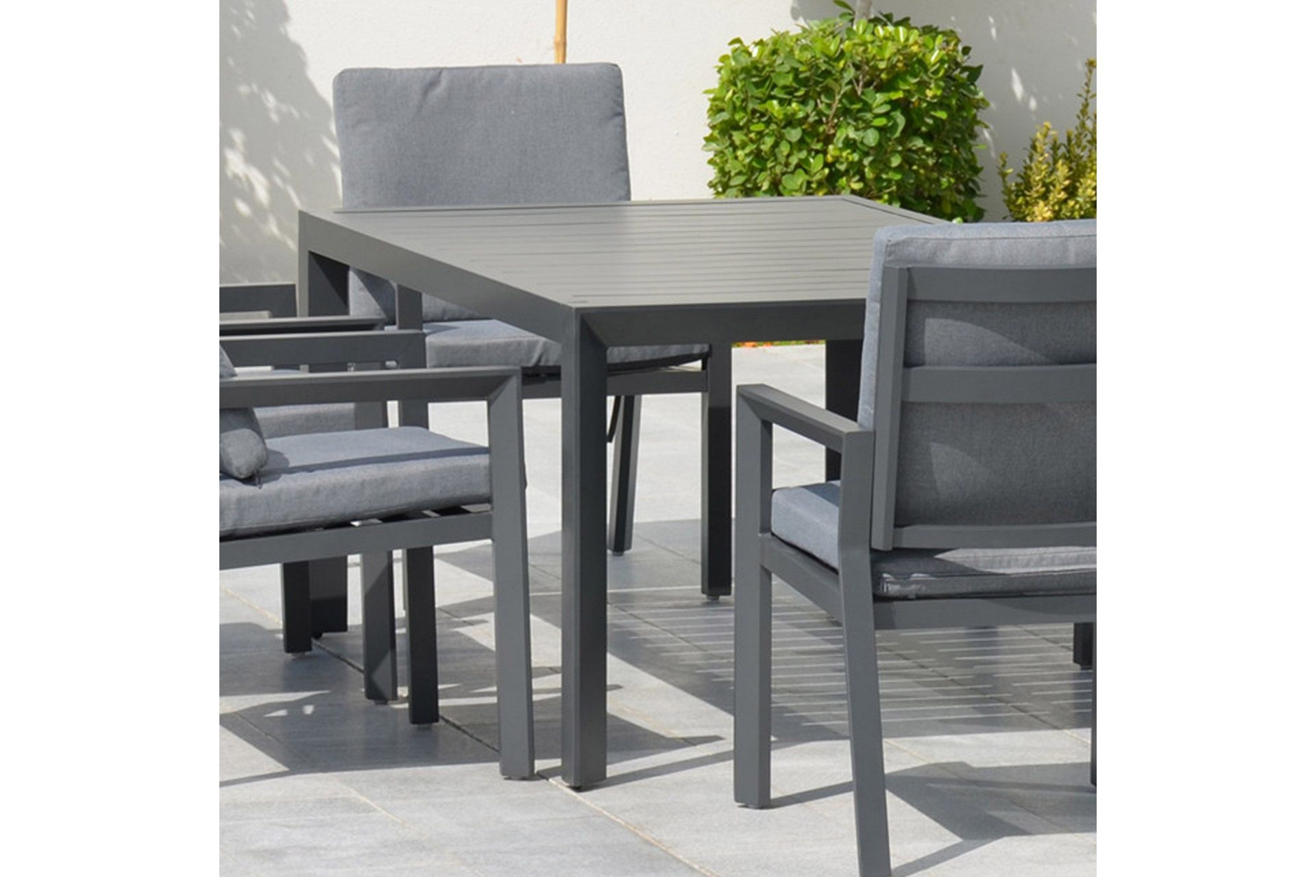 Tomson Bord 216x100xH73 cm Mørkegrå -