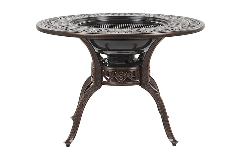 Tourcoing Grillbord - Brun - Hagemøbler - Hagebord - Spisebord ute