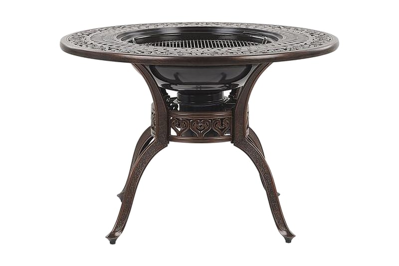 Tourcoing Grillbord - Brun - Hagemøbler - Hagebord - Spisebord ute