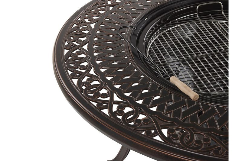 Tourcoing Grillbord - Brun - Hagemøbler - Hagebord - Spisebord ute
