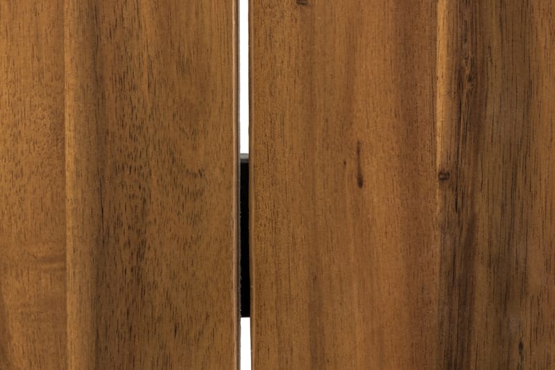 Trio Spisebord 200x100cm - Akasie / Svart - Hagemøbler - Hagebord - Spisebord ute