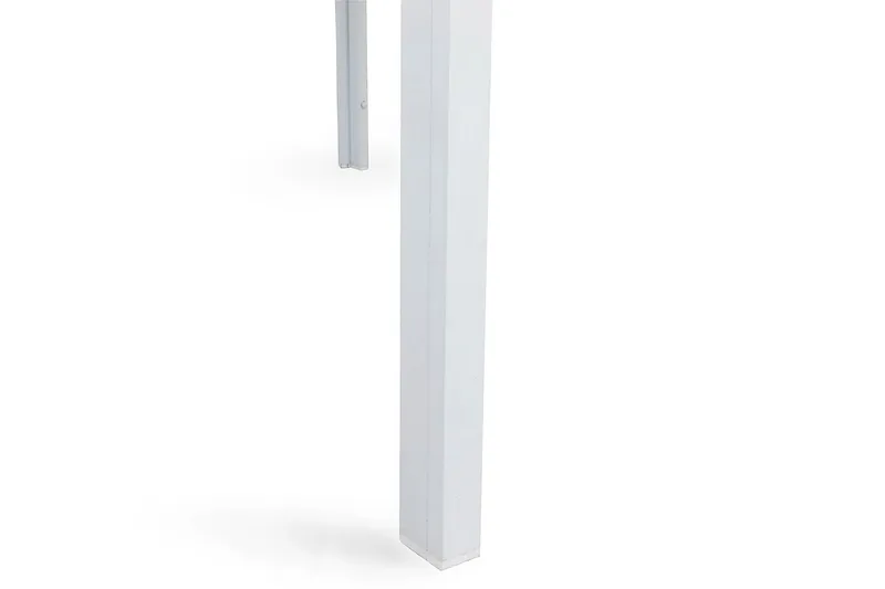 Tunis Bord 150x90 cm - Hvit/Grå - Hagemøbler - Hagebord - Spisebord ute