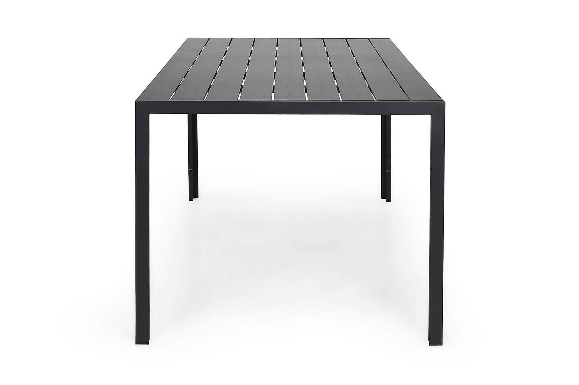 Tunis Bord 150x90 cm - Svart/Svart - Hagemøbler - Hagebord - Spisebord ute
