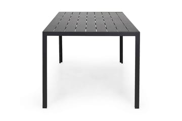 Tunis Bord 150x90 cm - Svart/Svart - Hagemøbler - Hagebord - Spisebord ute