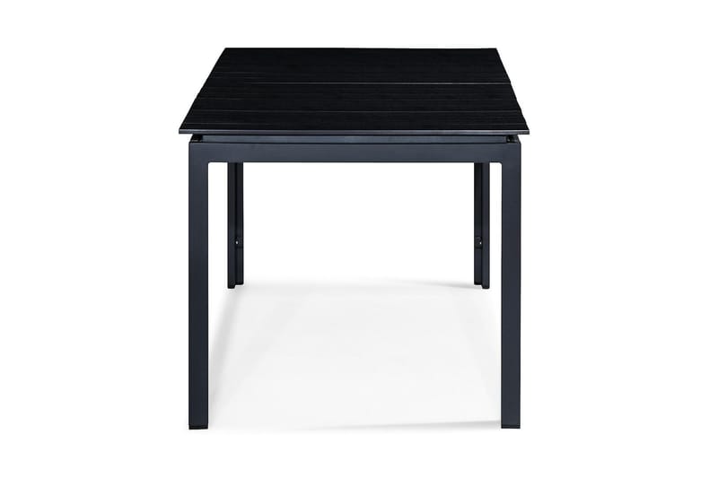Tunis Forlengningsbart Spisebord 152-210x90 cm - Svart/Svart - Hagemøbler - Hagebord - Spisebord ute