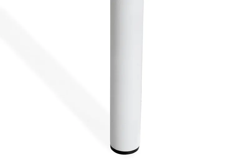 Tunis Spisebord 140 cm Rundt - Hvit/Grå - Hagemøbler - Hagebord - Spisebord ute