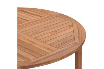 Utendørs spisebord 110x75 cm heltre teak - Brun - Hagemøbler - Hagebord - Spisebord ute