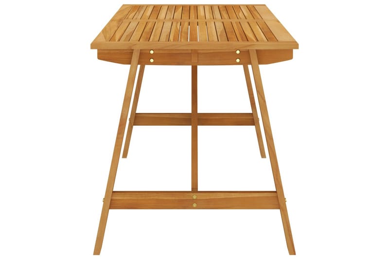 Utendørs spisebord 140x70x73,5 cm heltre akasie - Hagemøbler - Hagebord - Spisebord ute
