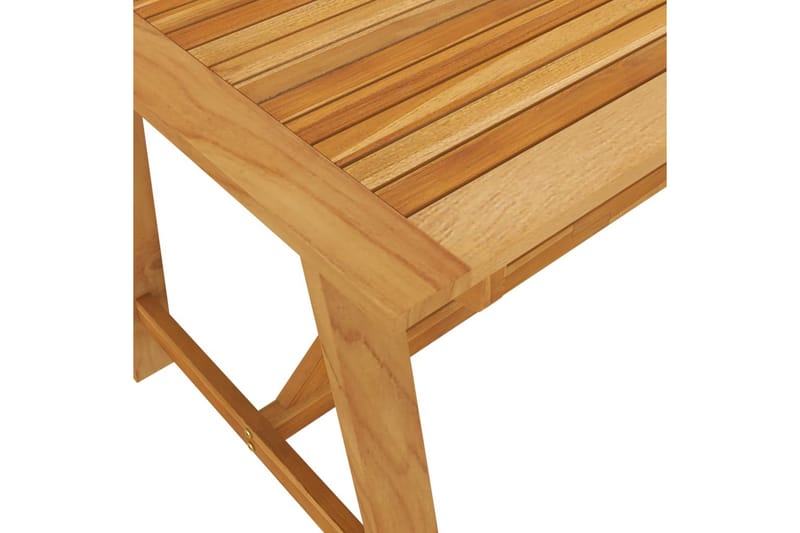 Utendørs spisebord 140x70x73,5 cm heltre akasie - Hagemøbler - Hagebord - Spisebord ute