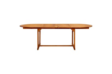 Utendørs spisebord (160-240)x100x75 cm heltre akasie - Brun - Hagemøbler - Hagebord - Spisebord ute