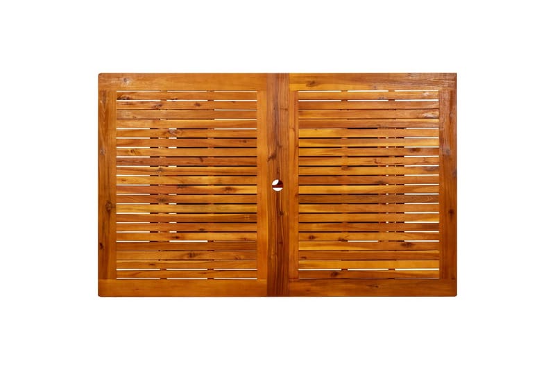 Utendørs spisebord (160-240)x100x75 cm heltre akasie - Brun - Hagemøbler - Hagebord - Spisebord ute