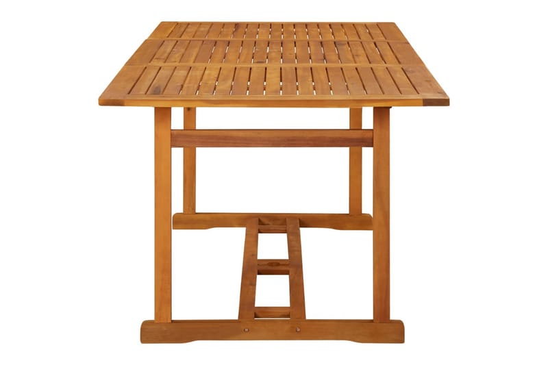 Utendørs spisebord 180x90x75 cm heltre akasie - Brun - Hagemøbler - Hagebord - Spisebord ute