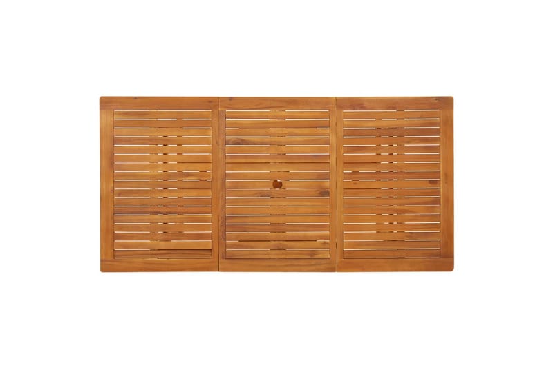 Utendørs spisebord 180x90x75 cm heltre akasie - Brun - Hagemøbler - Hagebord - Spisebord ute