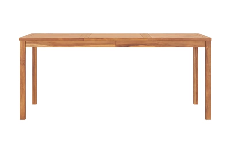 Utendørs spisebord 180x90x77 cm heltre teak - Spisebord ute