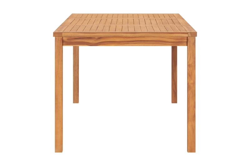 Utendørs spisebord 180x90x77 cm heltre teak - Hagemøbler - Hagebord - Spisebord ute