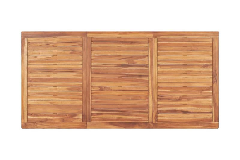 Utendørs spisebord 180x90x77 cm heltre teak - Spisebord ute