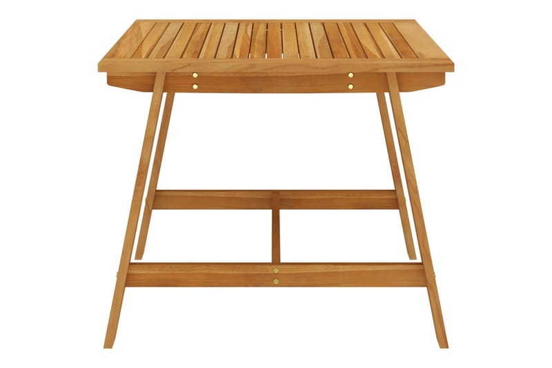 Utendørs spisebord 88x88x74 cm heltre akasie - Hagemøbler - Hagebord - Spisebord ute
