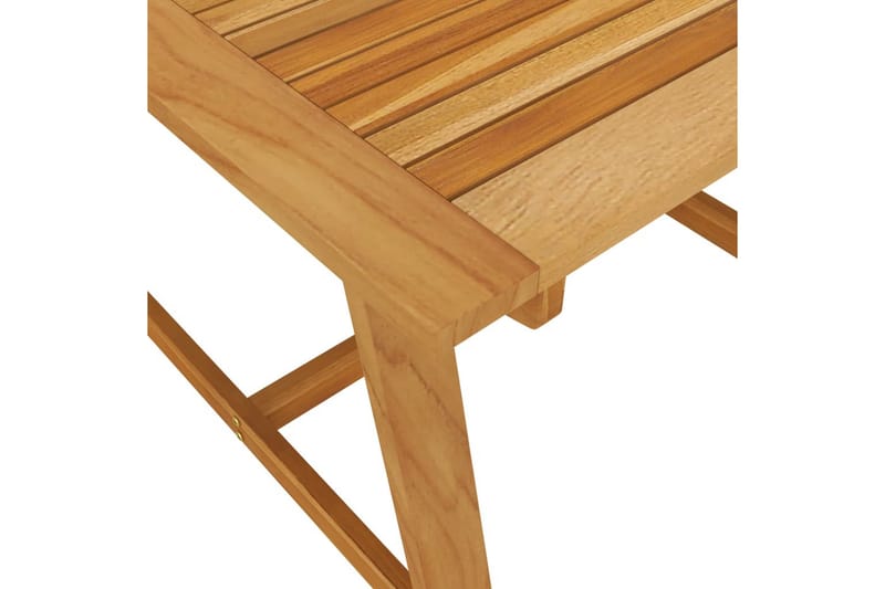 Utendørs spisebord 88x88x74 cm heltre akasie - Hagemøbler - Hagebord - Spisebord ute