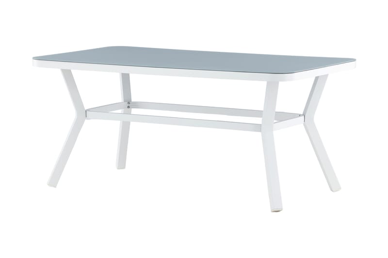 Virya Spisebord 160 cm Hvit/Grå - Venture Home - Spisebord ute