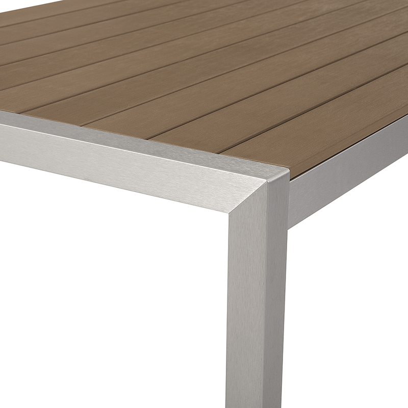Spisebord Vernio 180 cm - Brun - Hagemøbler - Hagebord - Spisebord ute