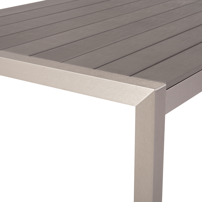 Spisebord Vernio 180 cm - Grå - Hagemøbler - Hagebord - Spisebord ute