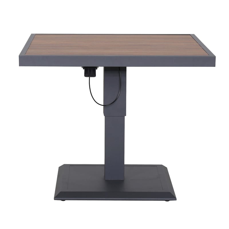 Table HOME4YOU - Grå - Hagemøbler - Hagebord - Spisebord ute