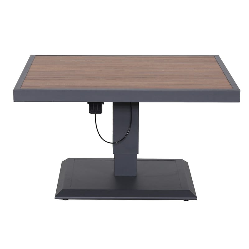 Table HOME4YOU - Grå - Hagemøbler - Hagebord - Spisebord ute