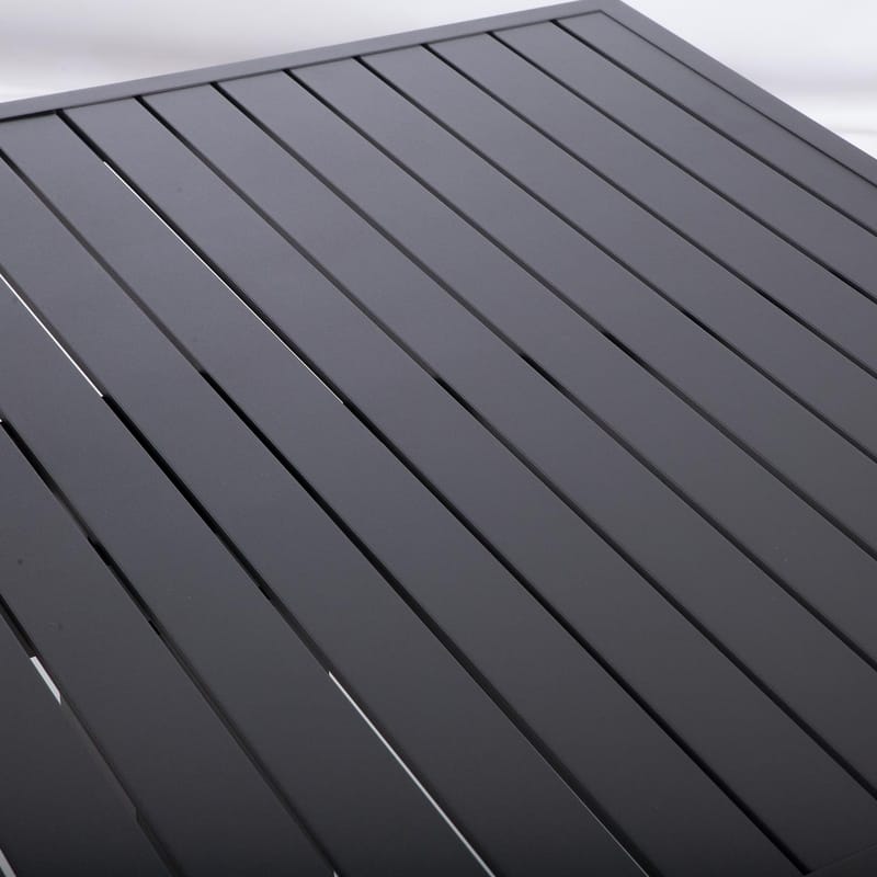 Table HOME4YOU - Mørk grå - Hagemøbler - Hagebord - Spisebord ute