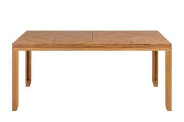 Taviano Spisebord 90x180 cm - Lysebrun - Hagemøbler - Hagebord - Spisebord ute